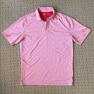 Onward Reserve Red and White Stripe Polo Shirt-NWOT